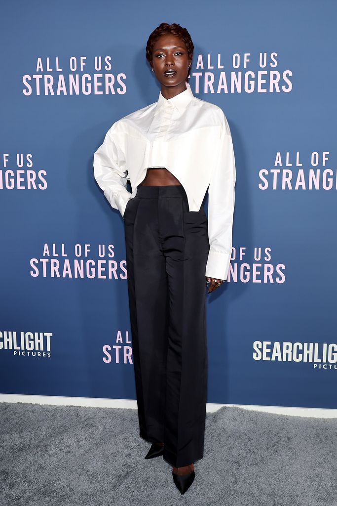 Jodie Turner-Smith attends the Los Angeles special screening of Searchlight Pictures' "All Of Us Strangers" at Vidiots Foundation - Eagle Theatre on December 09, 2023 in Los Angeles, California.