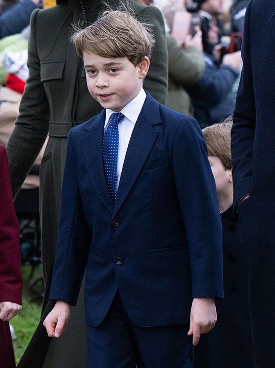 Prince George on Christmas Day