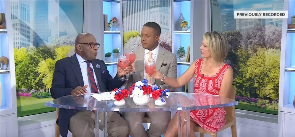 Dylan, Craig and Al with drinks on the Third Hour