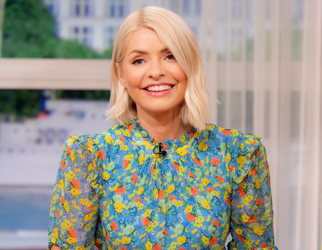 holly willoughby floral dress on this morning