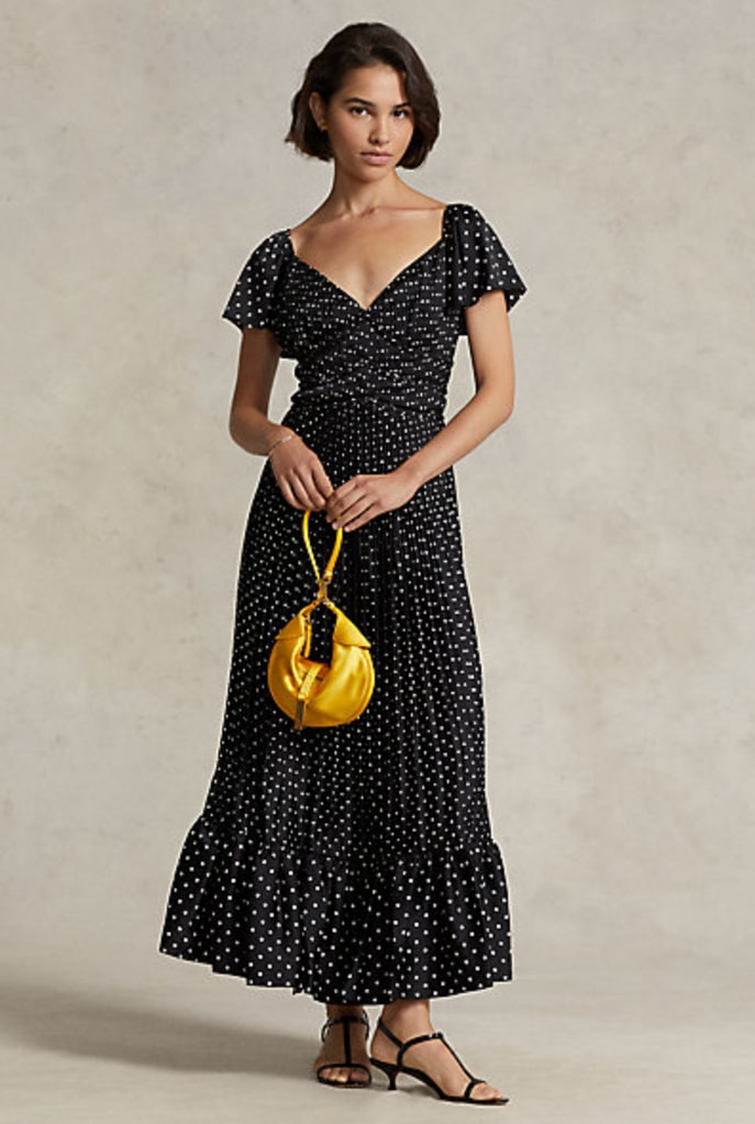 Ralph Lauren polka dot dress