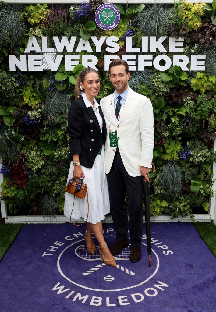 Lydia Millen and Ali Gordon at Wimbledon