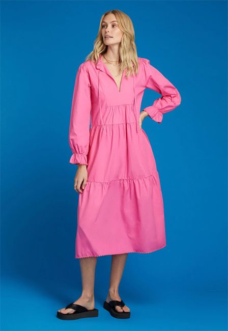 omnes pink dress
