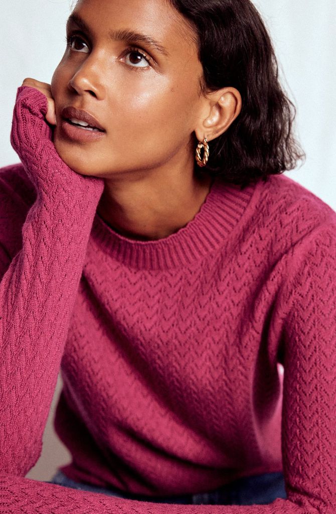 Boden Diane Pointelle Jumper