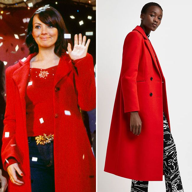 love actually red coat