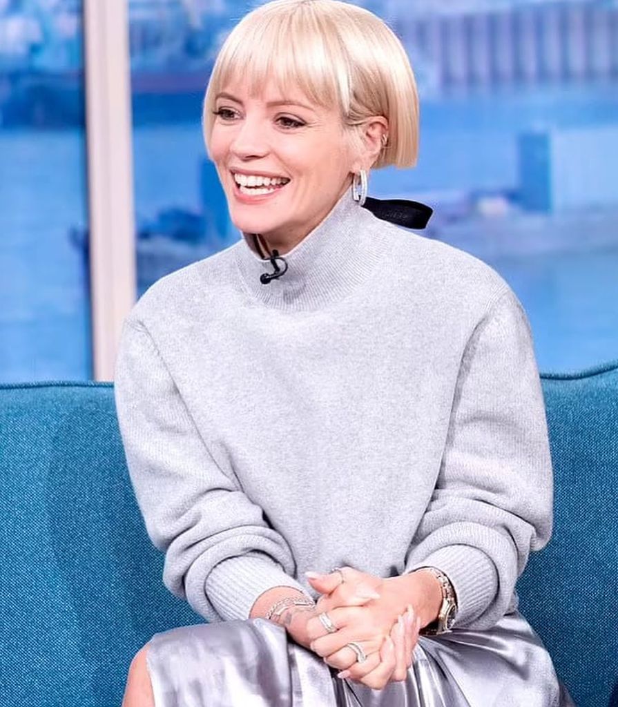 Lily Allen wearing Fendi on This Morning