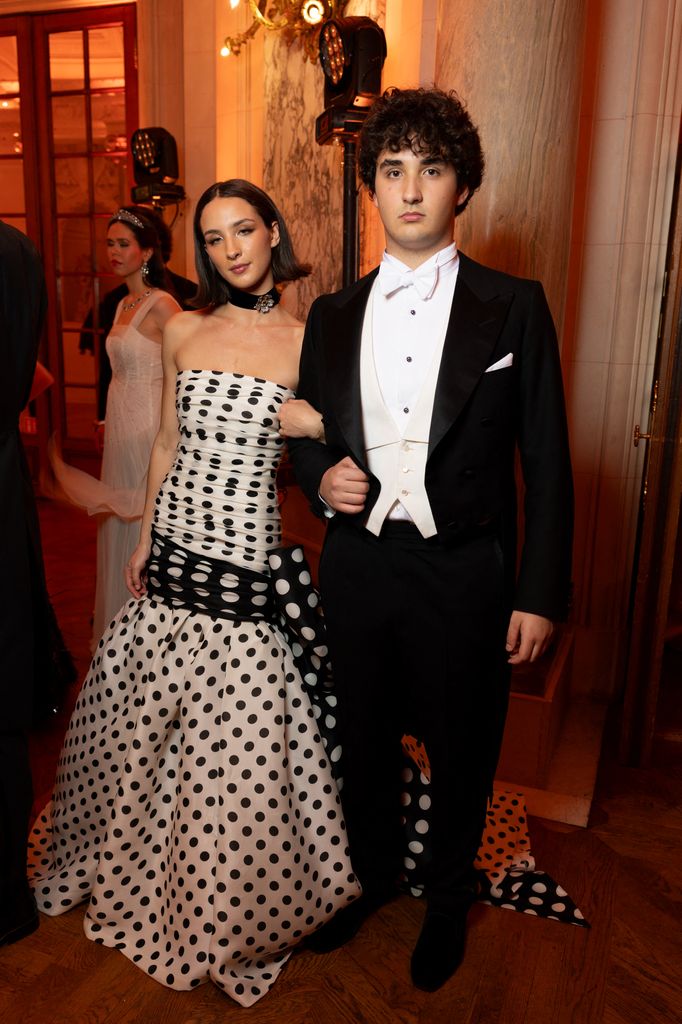 Carolina B. Lansing and her cavalier Magnus Lansing 