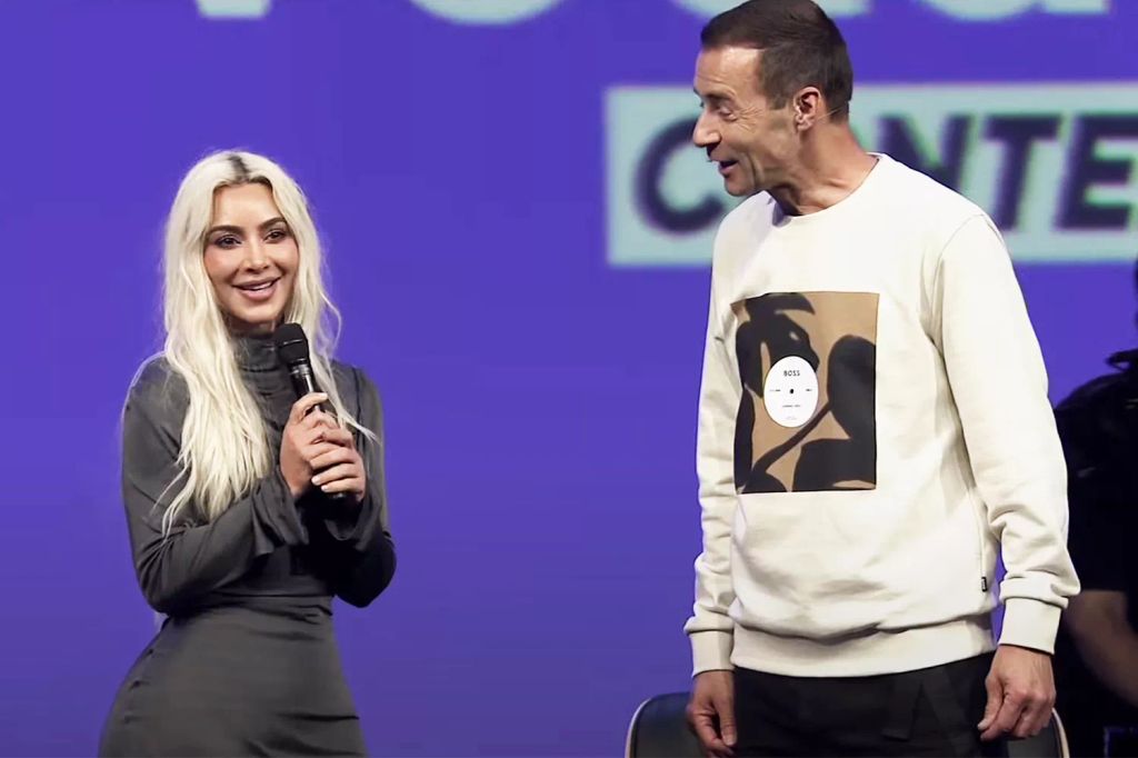 Kim hopped on a plane to Germany to attend the 2024 OMR Festival as a guest speaker