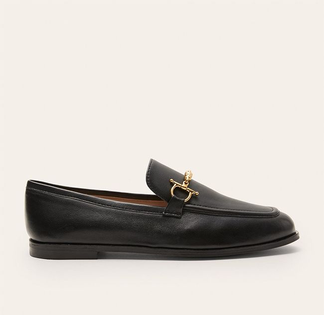 Boden Snaffle Detail Leather Loafers
