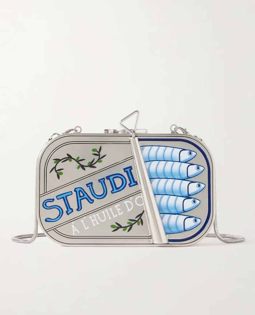 Staudines Silver-Tone Clutch