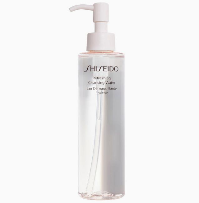 shiseido refreshing cleansing water celebrity men grooming