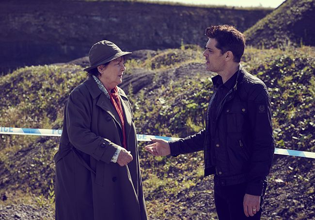 Vera and Aiden look at each other in series 11 episode Vital Signs