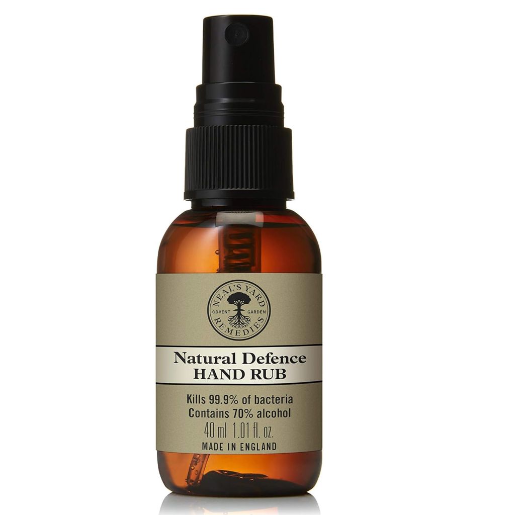Hand sanitiser for travel