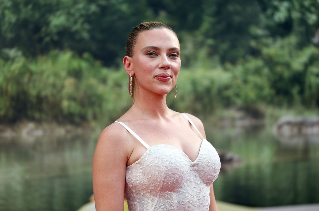 Scarlett Johansson attends the "Jurassic World Rebirth" New York Premiere at Lincoln Center on June 23, 2025 in New York City. (Photo by Jamie McCarthy/Getty Images)