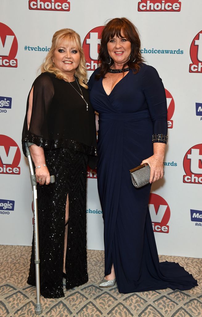 Coleen and Linda Nolan at the TV Choice Awards