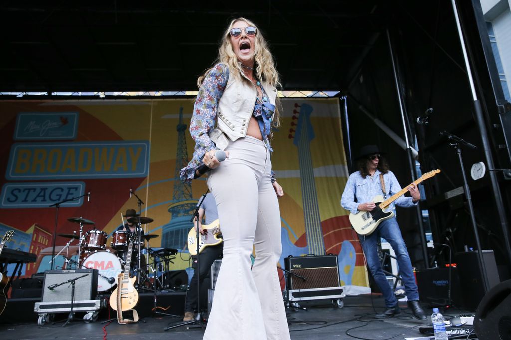  Lainey Wilson performs during  2019 CMA Music Festival on June 08, 2019 in Nashville, Tennessee