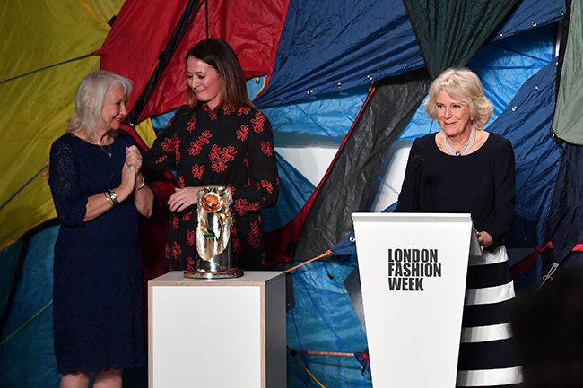 camilla at london fashion week speech