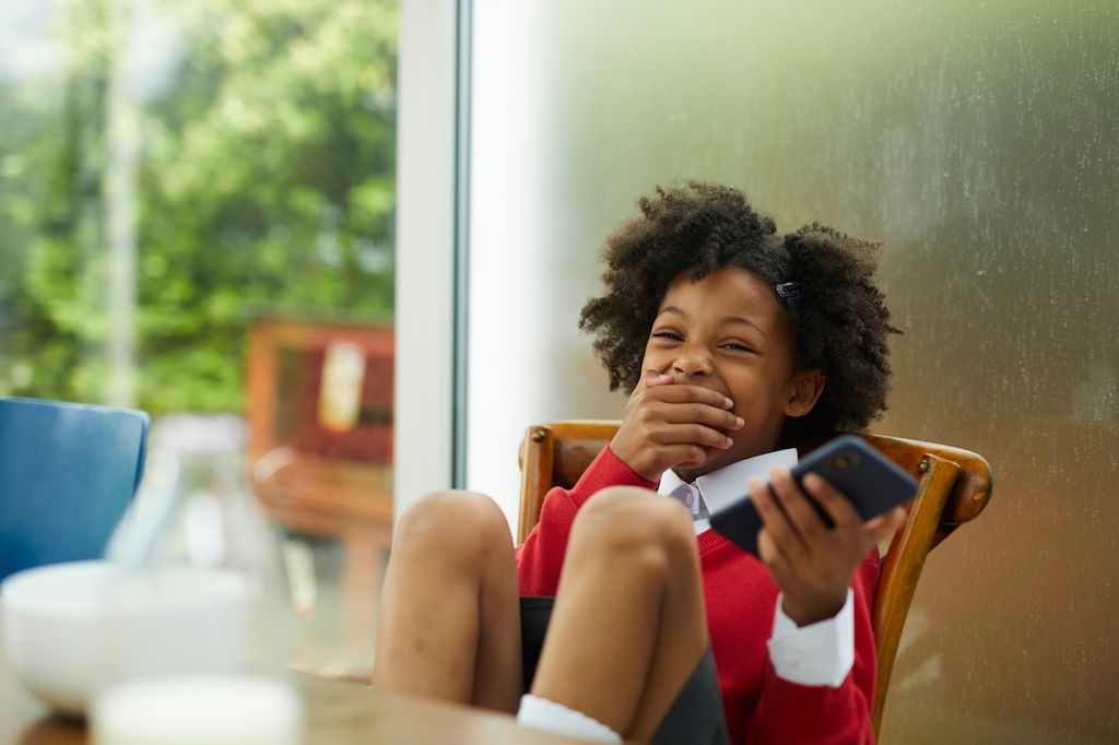 Hearing a child's laughter is consider to be a glimmer