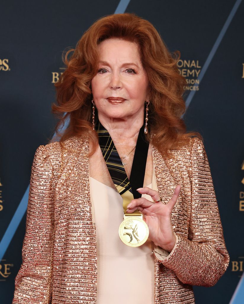 Suzanne Rogers attends the 51st annual Daytime Emmys Awards at The Westin Bonaventure Hotel & Suites, Los Angeles on June 07, 2024 in Los Angeles, California. (Photo by Rodin Eckenroth/Getty Images)
