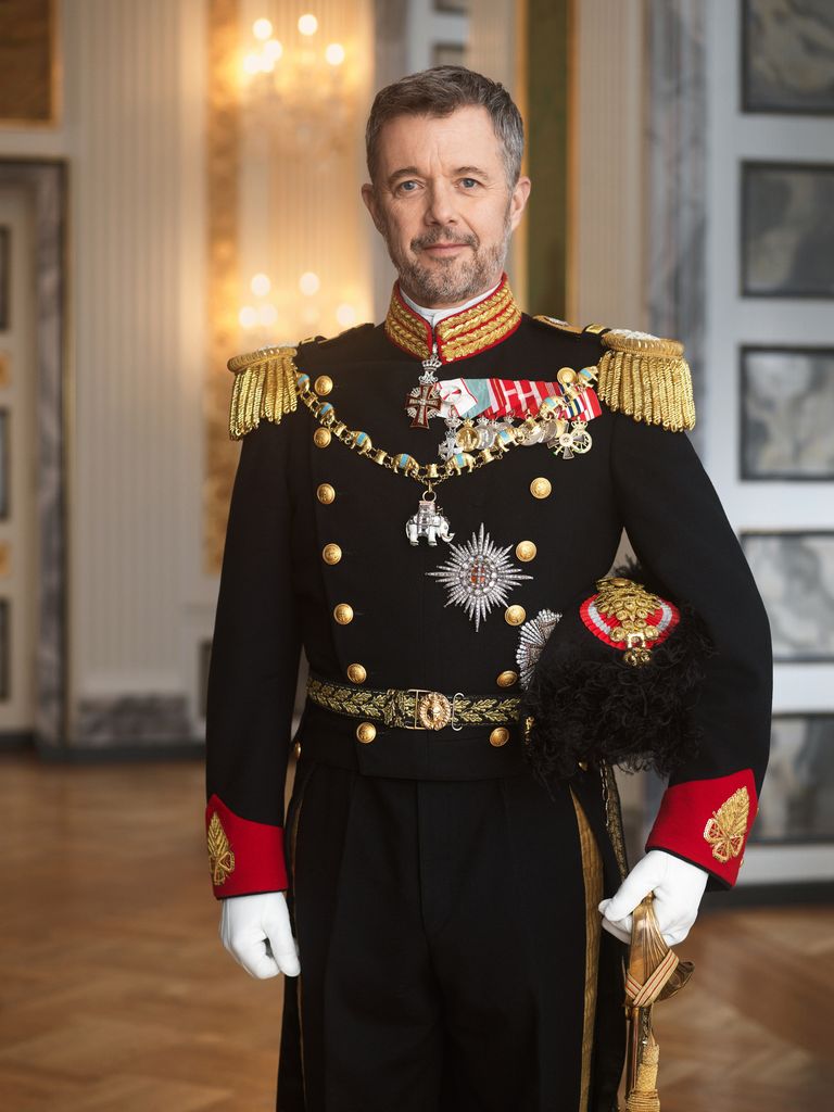 King Frederik's gala portrait