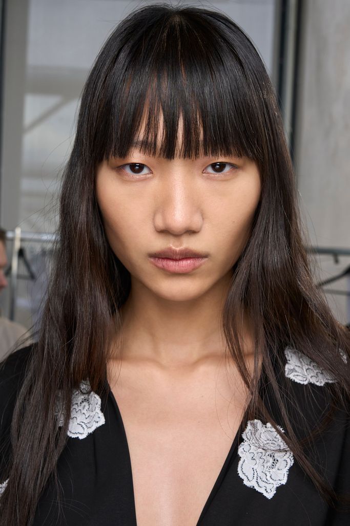 How to nail the SS24 French-Girl Fringe, according to a backstage ...