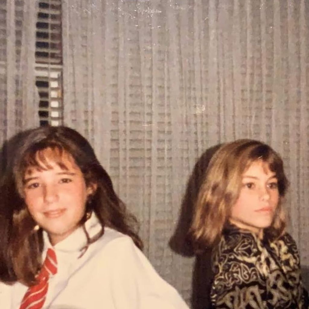 Sofia Vergara posted a throwback picture of herself and her friend as pre-teens