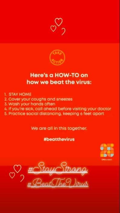 jennifer lopez coronavirus advice