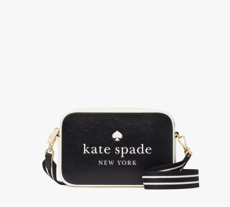  kate spade sale oh snap camera bag in black.