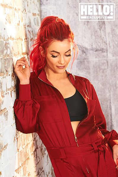 dianne buswell red jumpsuit