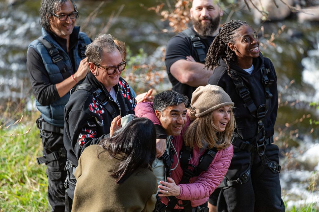 Claudia Winkleman joined the cast during the trial