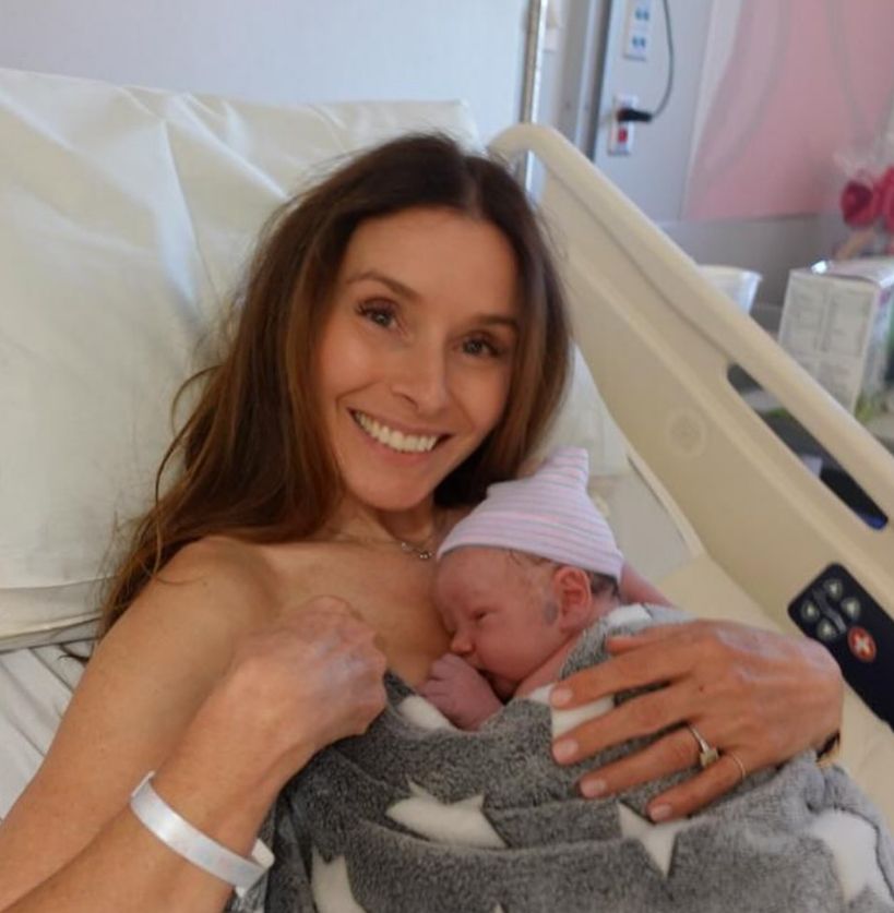 Tana Ramsay in hospital with their youngest son Jesse