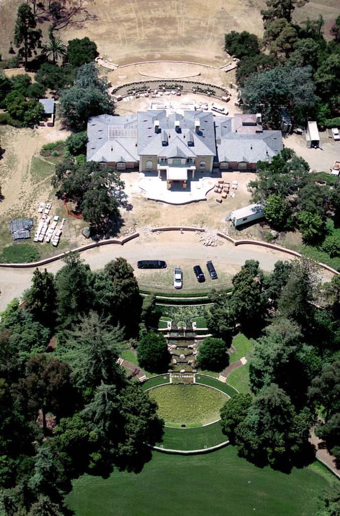 Montecito home of Oprah Winfrey, purchased in 2000 for $50 million, which she has now expanded to 70 acres.