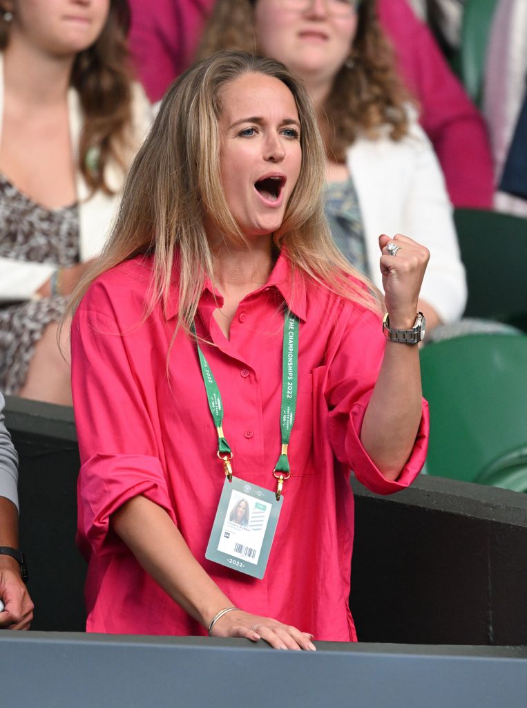 Wimbledon players and their partners: Andy Murray's wife Kim Sears ...