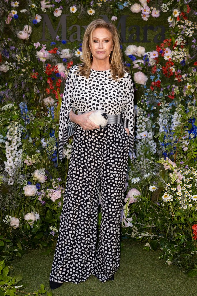 Kathy Hilton  attends the Max Mara Resort 2024 Collection Fashion Show on June 11, 2023 in Stockholm, Sweden. (Photo by Michael Campanella/Getty Images)