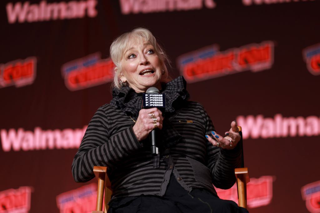 Veronica Cartwright speaks onstage at Sigourney Weaver on ALIEN and Beyond during New York Comic Con 2025 at The Jacob K. Javits Convention Center on October 10, 2025 in New York City.