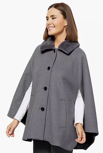 cape coat grey