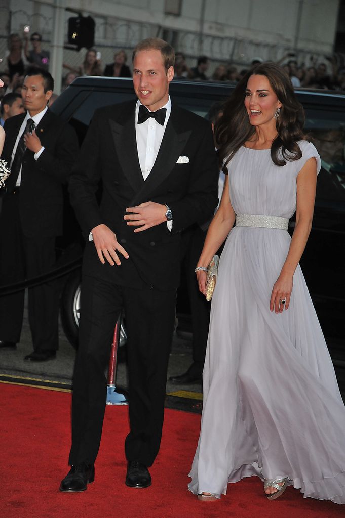 Pangeran William dan Kate Middleton tiba di BAFTA Brits To Watch Gala yang diadakan di Teater Belasco. 