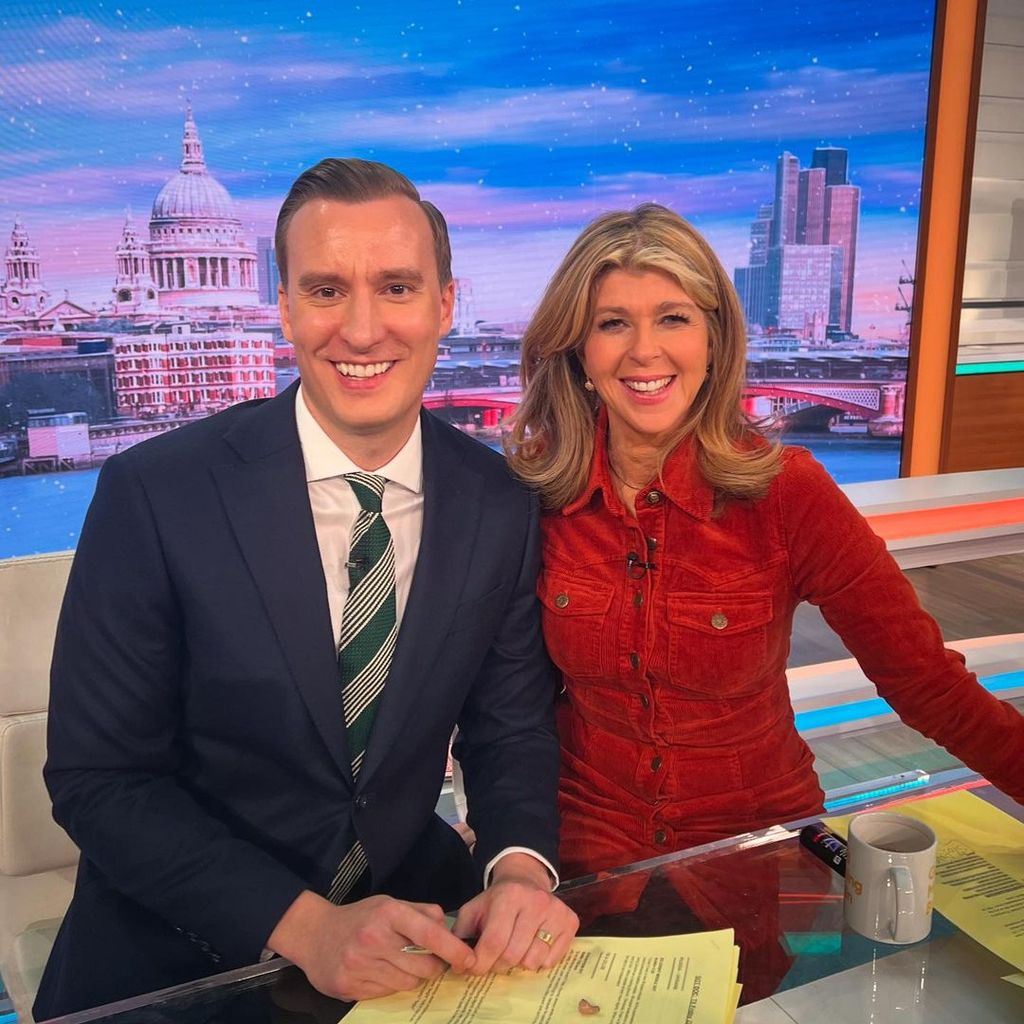 Regular host Kate Garraway was joined by ITV news correspondent Paul Brand