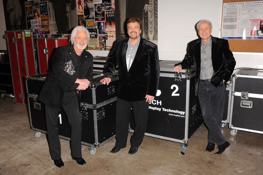 Jimmy Osmond, Jay Osmond and Wayne Osmond of The Osmonds in 2011