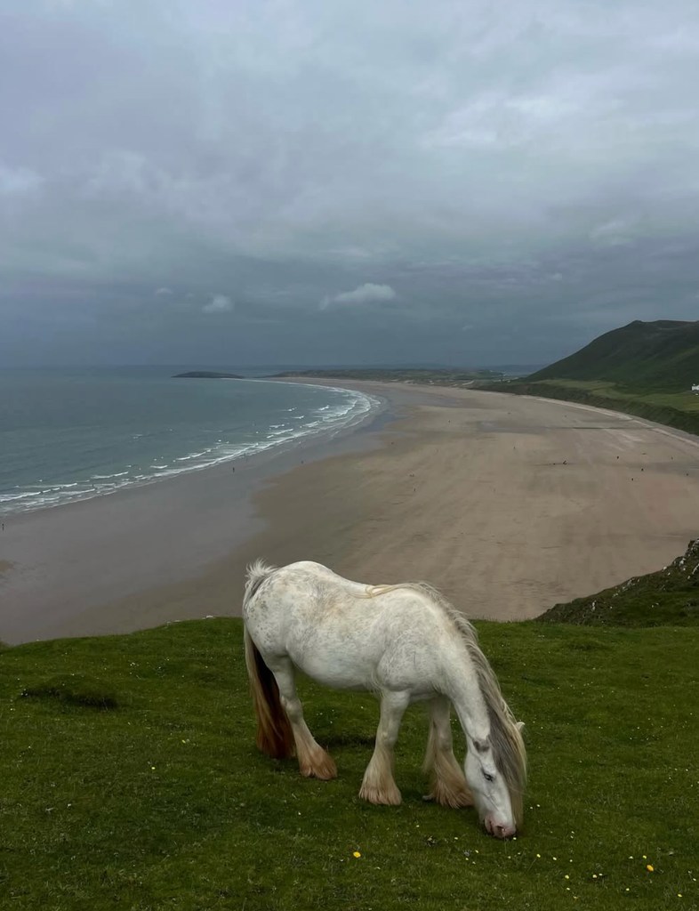 Photo shared by Carys Douglas to Instagram from a trip to Wales, her mother Catherine Zeta-Jones' home country