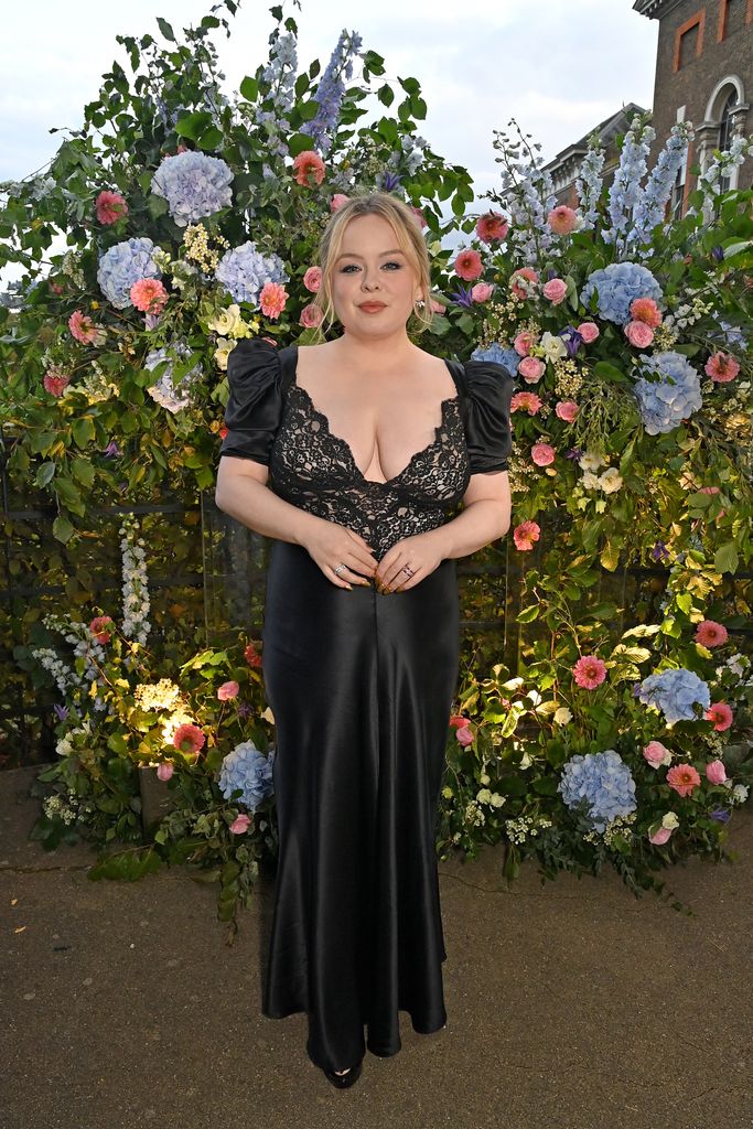 Nicola Coughlan attends the ATG Summer Party hosted by Ambassador Theatre Group CEO Mark Cornell In Honour of Sarah Jessica Parker & Matthew Broderick at Kensington Palace on September 13, 2023 in London, England. (Photo by Dave Benett/Getty Images for The Ambassadors Theatre Group)