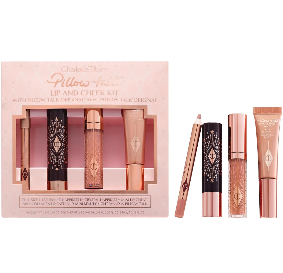 Charlotte Tilbury Pillow Talk Iconic Lip and Cheek Secrets Set