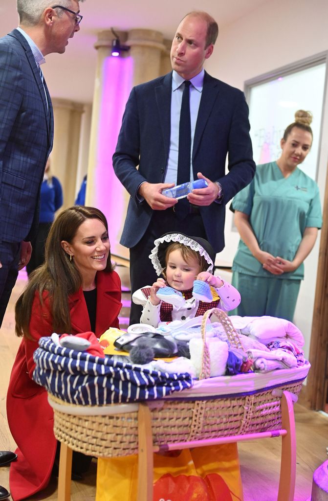 Prince William and Princess Kate visited the re-developed church that had been turned into a centre for vulnerable people