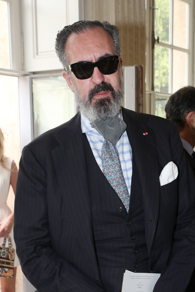 Jaime de Marichalar in a suit and sunglasses