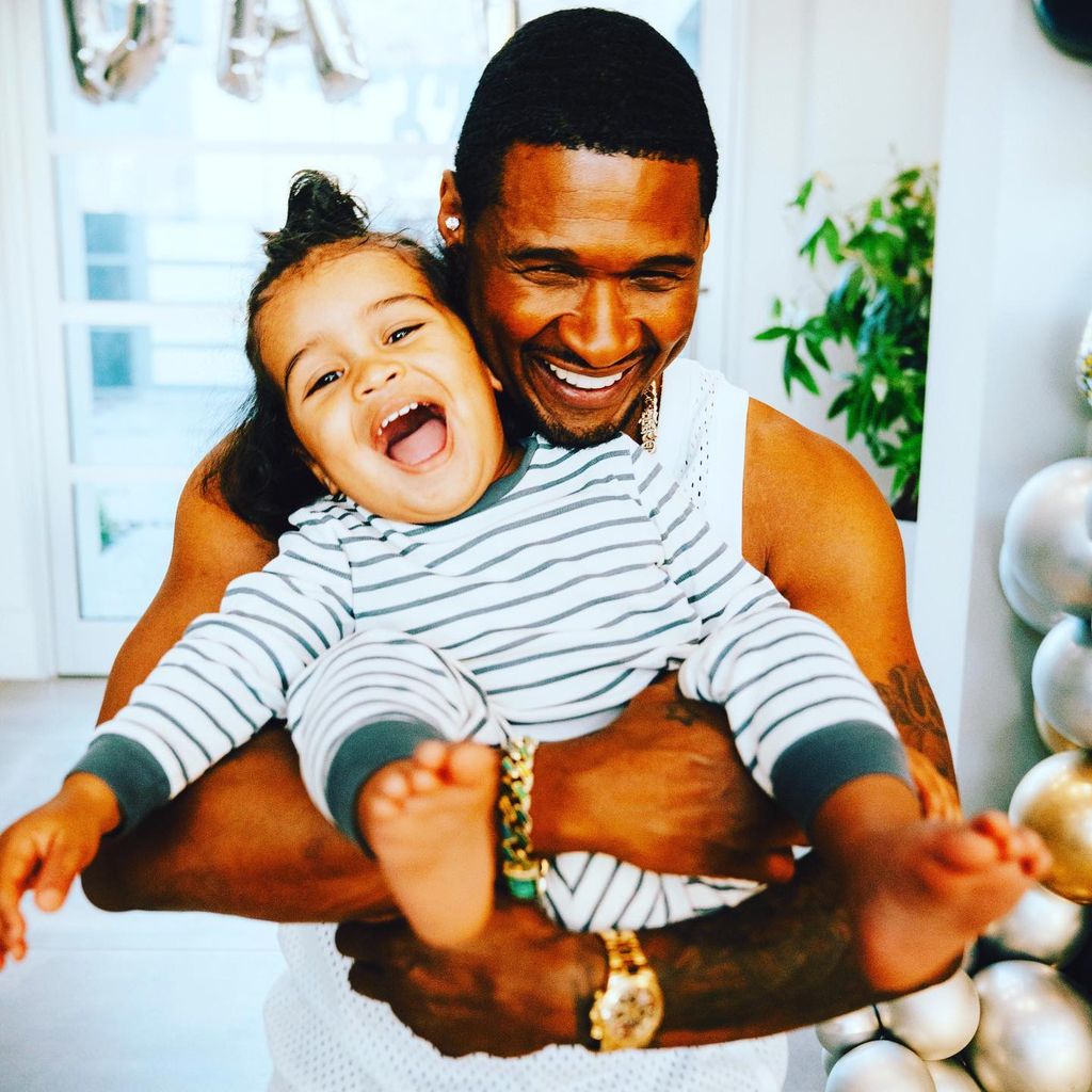 usher with youngest son sire