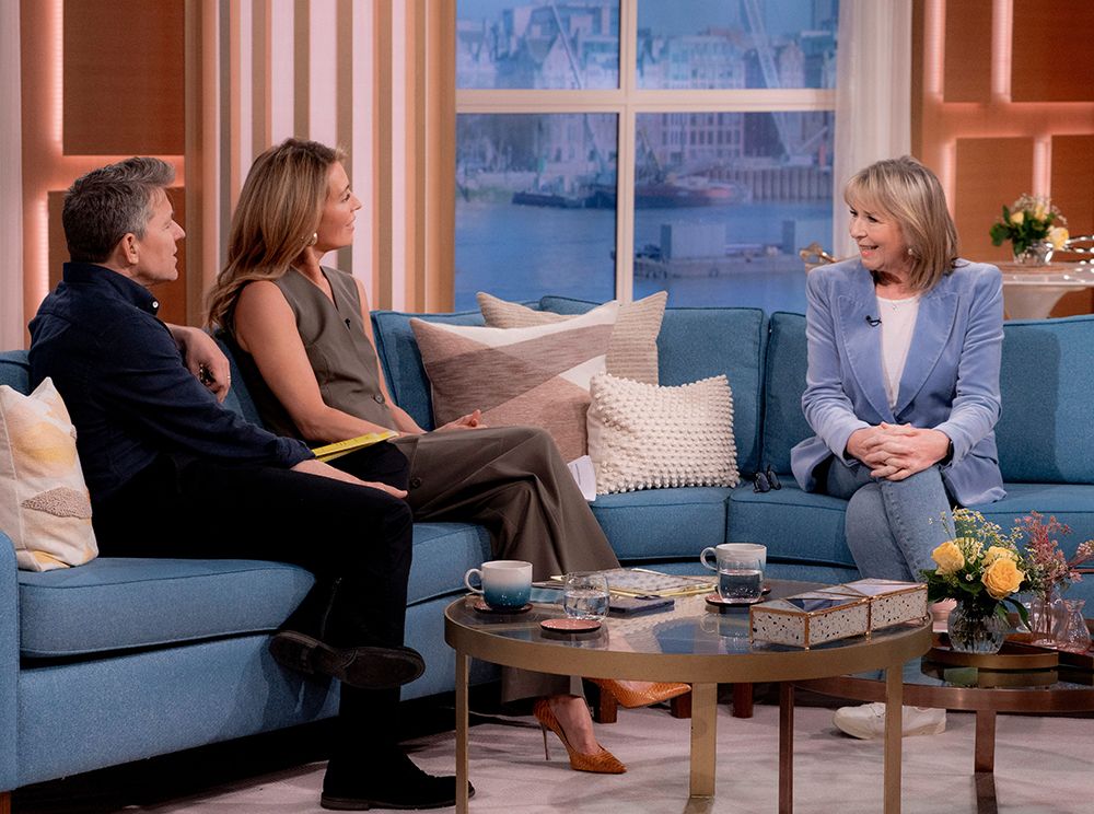 Ben Shephard, Cat Deeley, and Fern Britton chatting on This Morning