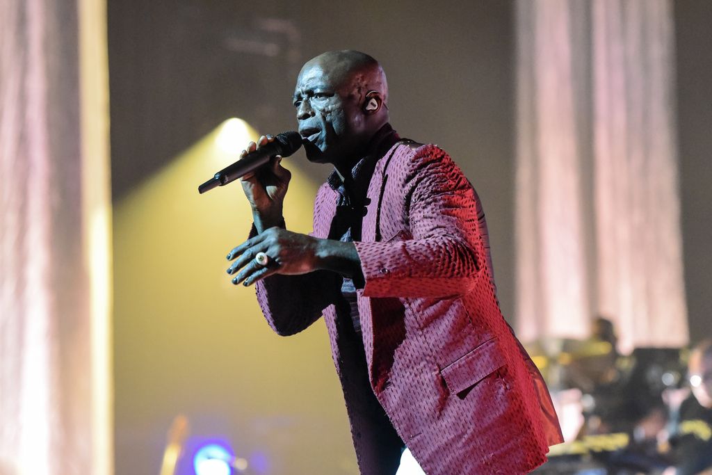 Seal performs at The London Palladium on September 17, 2023 in London, England