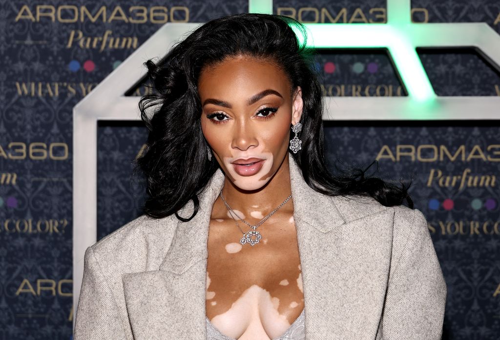 NEW YORK, NEW YORK - JUNE 21: Winnie Harlow attends the Aroma360 Perfume And Body Collection Launch at Buddha Bar on June 21, 2023 in New York City. (Photo by Jamie McCarthy/Getty Images)