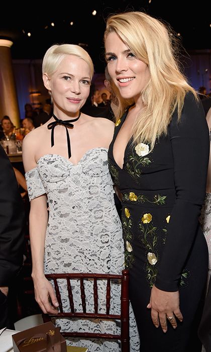 Michelle Williams and Busy Philipps