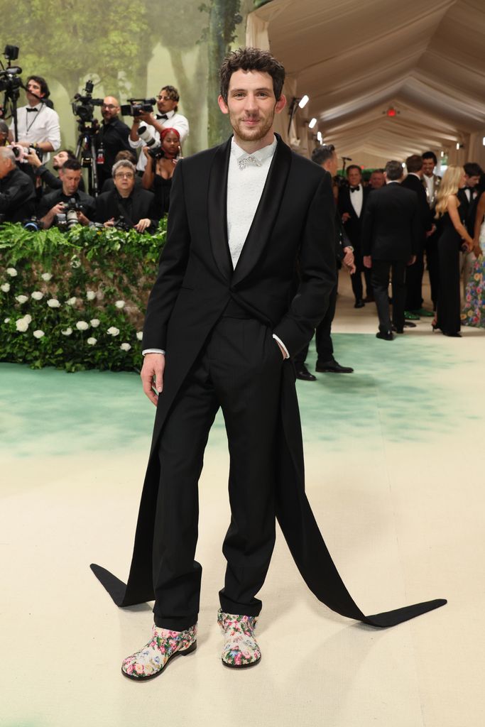 Josh O'Connor attends The 2024 Met Gala Celebrating "Sleeping Beauties: Reawakening Fashion" at The Metropolitan Museum of Art on May 06, 2024